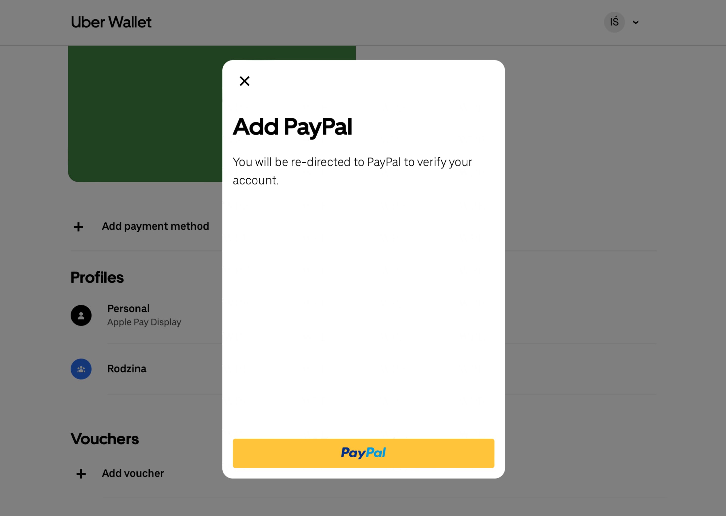 select payment method